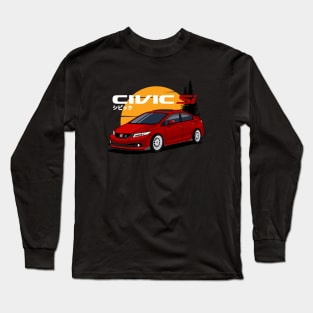 Civic SI Red Candy Long Sleeve T-Shirt